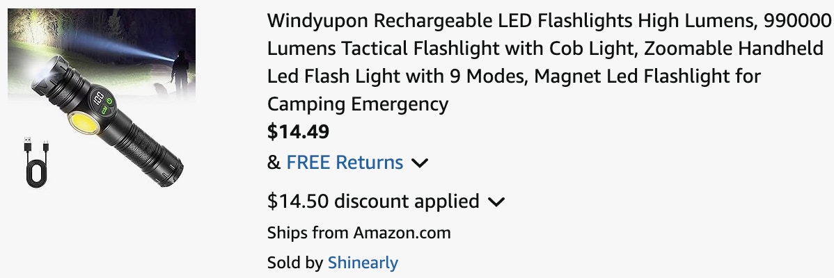 a cart ending in $14.49