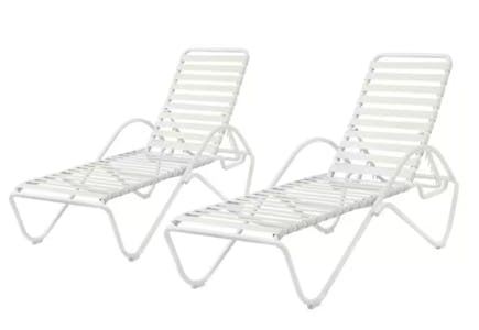 Hampton Bay Chaise Lounge Chairs
