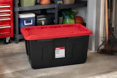 Walmart Hyper Tough 40-gal storage bin