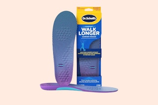 a pack of dr. scholl's walk longer insoles