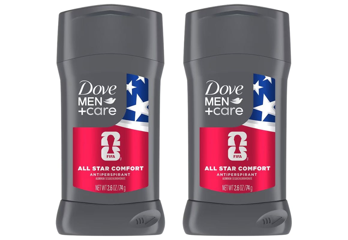 2 Dove Men+Care Deodorant Sticks