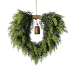 Heart-Shaped Cypress Wreath