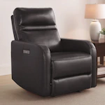Gilman Creek Leather Gliding Power Recliner