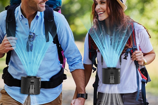 Portable Mini Waist Fan, 50% Off on Amazon (Now Just $14.99)