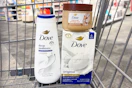 Dove products in a shopping cart