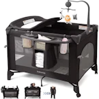4-in-1 Baby Bassinet with Playard
