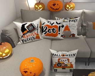 Halloween Decor Throw Pillow Covers