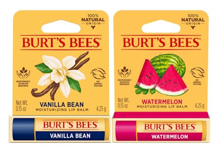 2 Burt's Bees Lip Balms