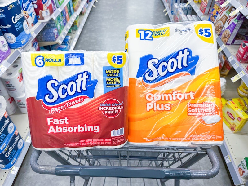scott paper towel and toilet paper walgreens