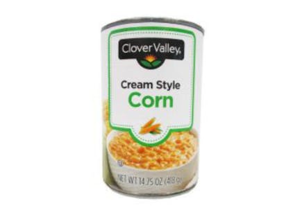 2 Clover Valley Canned Vegetables