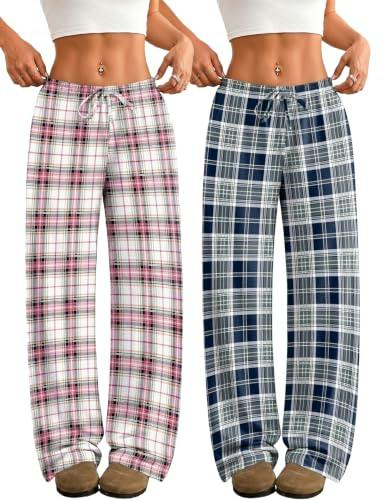 Ekouaer Women's Lounge Pants 2-Pack