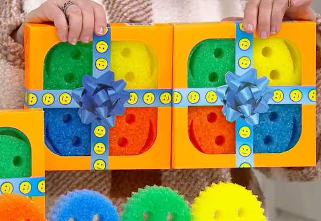 Scrub Daddy Gift Sets, Just $20 Shipped ($1.67 per Sponge) at QVC card image