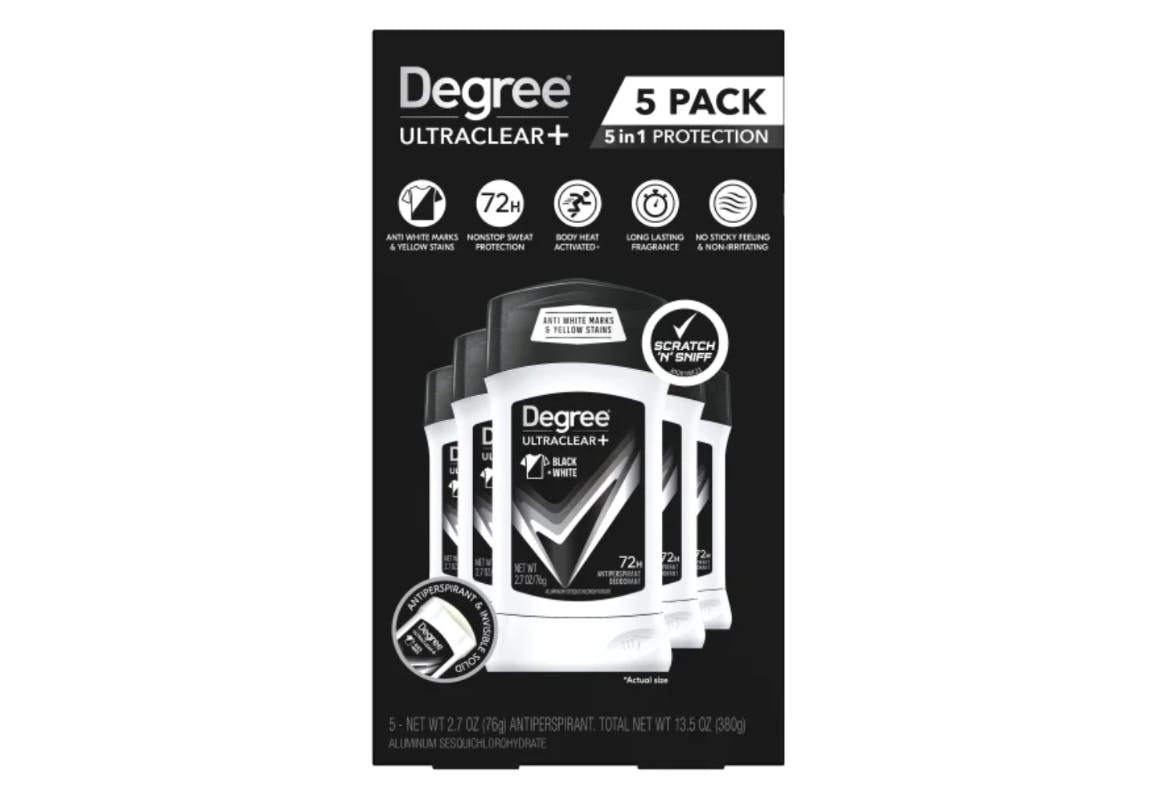 Degree Deodorant 5-Pack