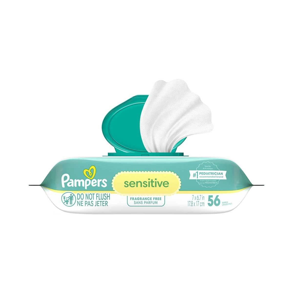 2 Pampers Baby Wipes Packs