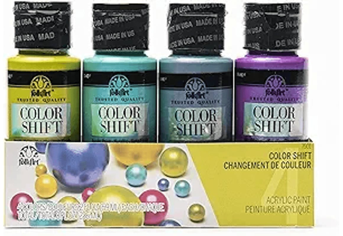 FolkArt 4 Bottle Acrylic Paint Set