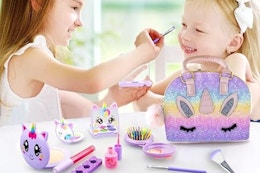 Unicorn Girls 26-Piece Makeup Kit, $13.99 on Amazon (Reg. $38) card image