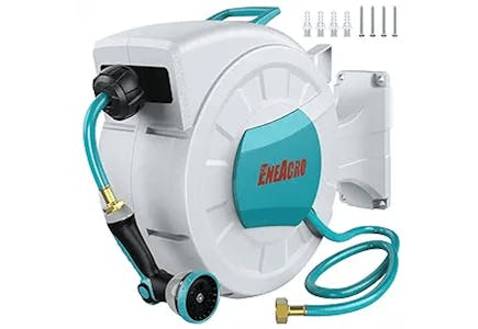 Retractable Garden Hose Reel