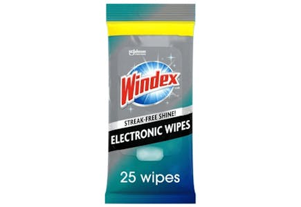 Windex Electronic Wipes