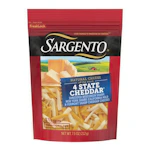 2 Sargento Shredded Cheese Bags