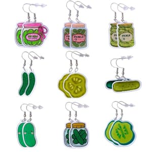 Pickle Earrings