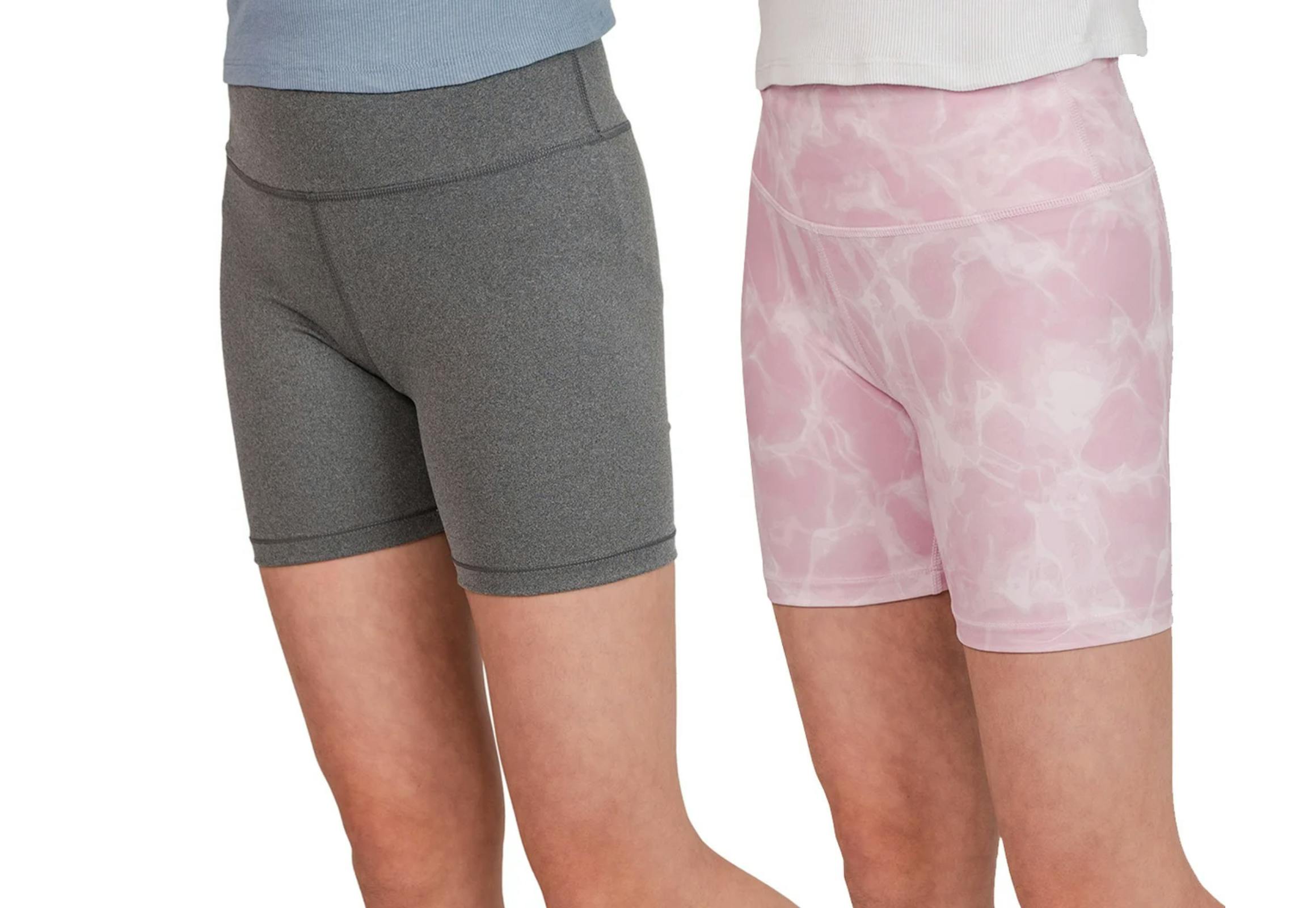 10 Tuff Kids' Bike Shorts 2-Packs