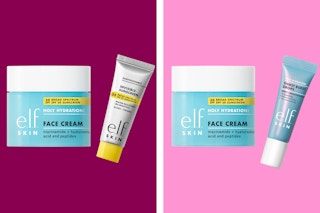 elf skincare bundle on a grid