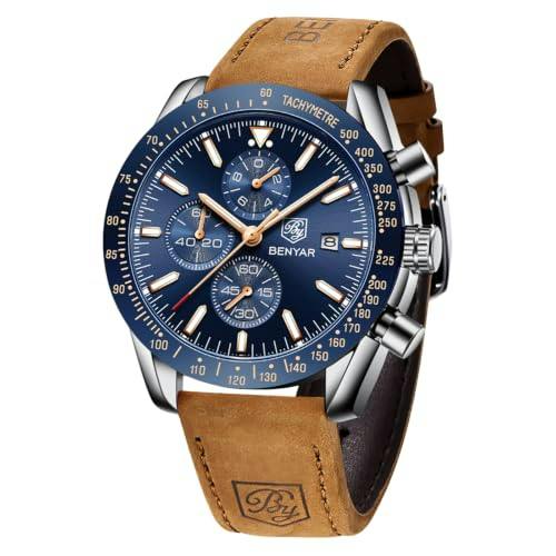 Men's Analog Quartz Chronograph Watch