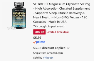 Amazon Magnesium Glycinate Supplement 2026 2