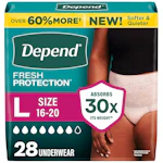 Depend Adult Incontinence Underwear