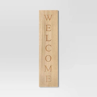 Threshold Reversible Wood Leaner