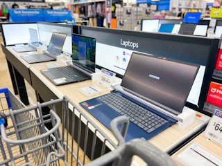 walmart laptop aisle