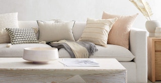 best cloud couch dupes - crate and barrel lotus deep low sofa cloud couch dupe