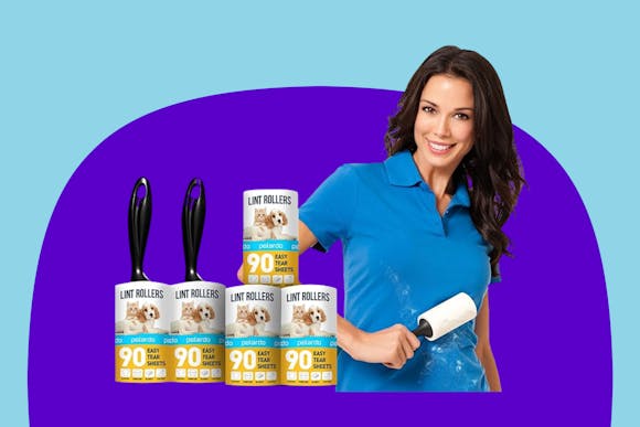 Get a 5-Pack of Extra Sticky Lint Rollers for as Low as $3.60 on Amazon