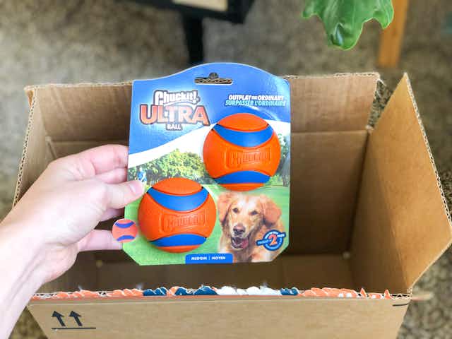 Chuckit Ultra Balls 2-Pack: Buy 2, Get 1 Free on Amazon card image