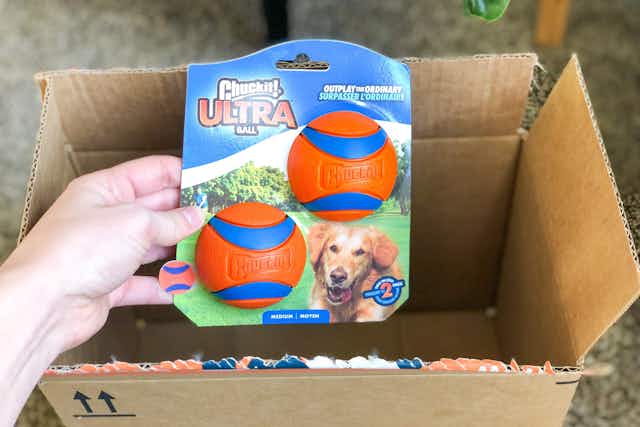 Chuckit Ultra Ball Dog Toy 2-Pack, as Low as $4.49 on Amazon  card image