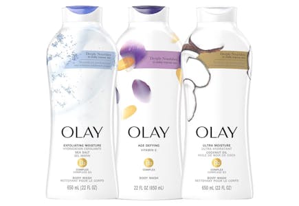 3 Olay Body Washes