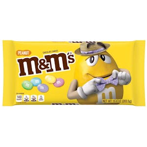 Peanut M&M's Easter Candy Bag