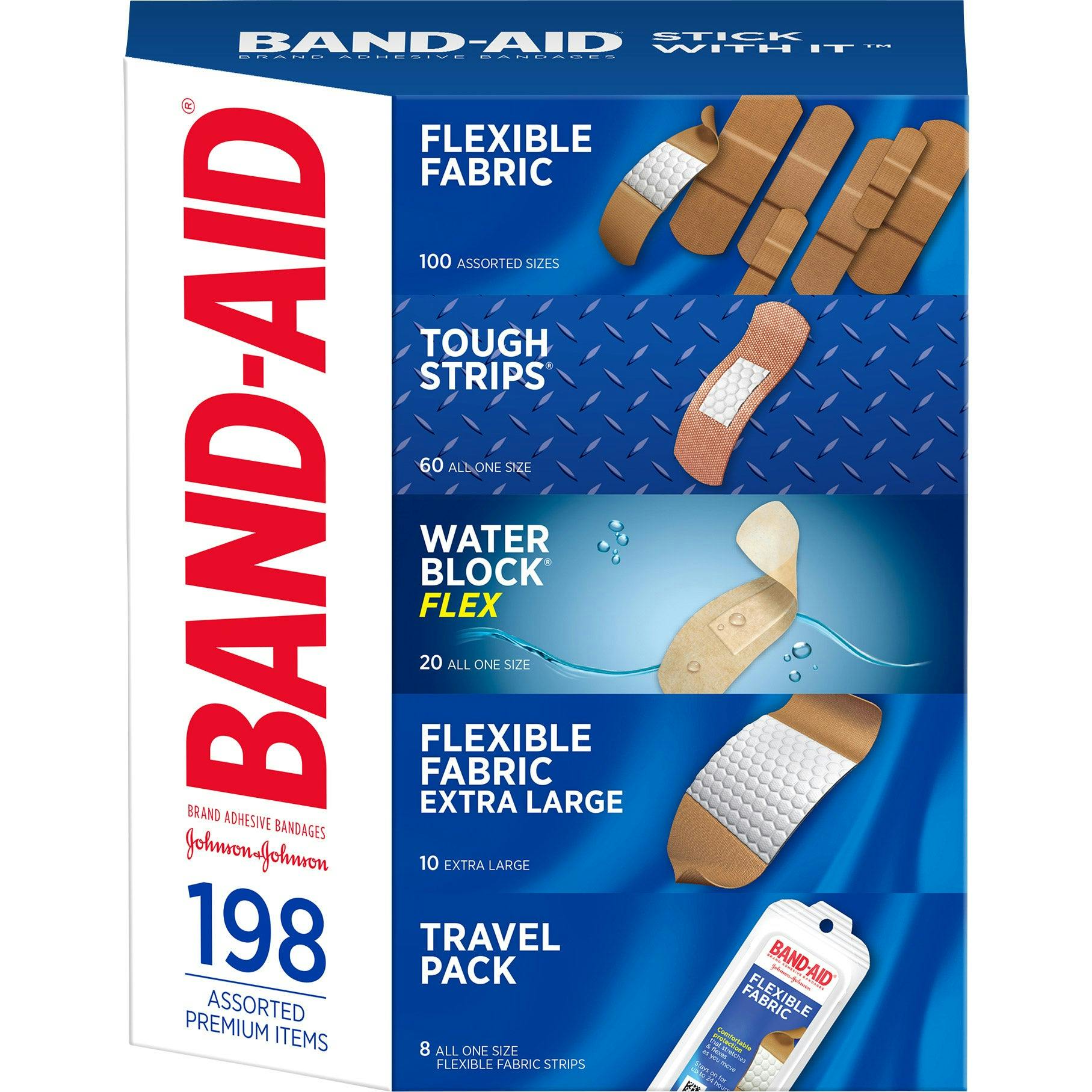 Band-Aid Adhesive Bandages Pack