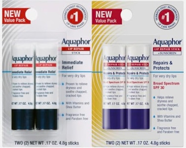 Aquaphor Lip Balm 4-Pack