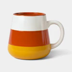 Stoneware Candy Corn Mug