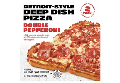 Detroit-Style Frozen Pizza