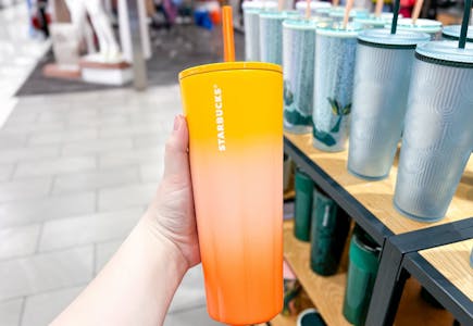 Starbucks Gradient Orange Sherbet Tumbler