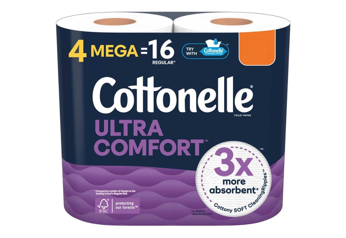 2 Cottonelle Toilet Paper Packs