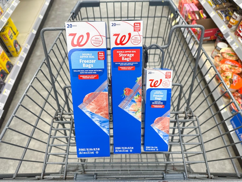 walgreens brand storage bags