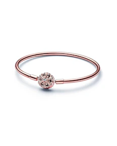 Pandora Snowflake Clasp Bangle