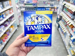 Always and Tampax Feminine Care Products, Just $3 Each at Walgreens card image