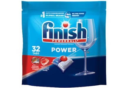 2 Finish Dishwasher Tab Bags