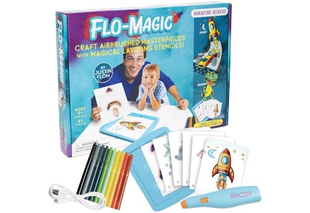 Flo-Magic Airbrushed Craft Set