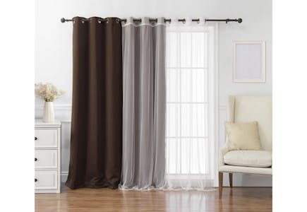 House of Hampton Curtain Panel Set