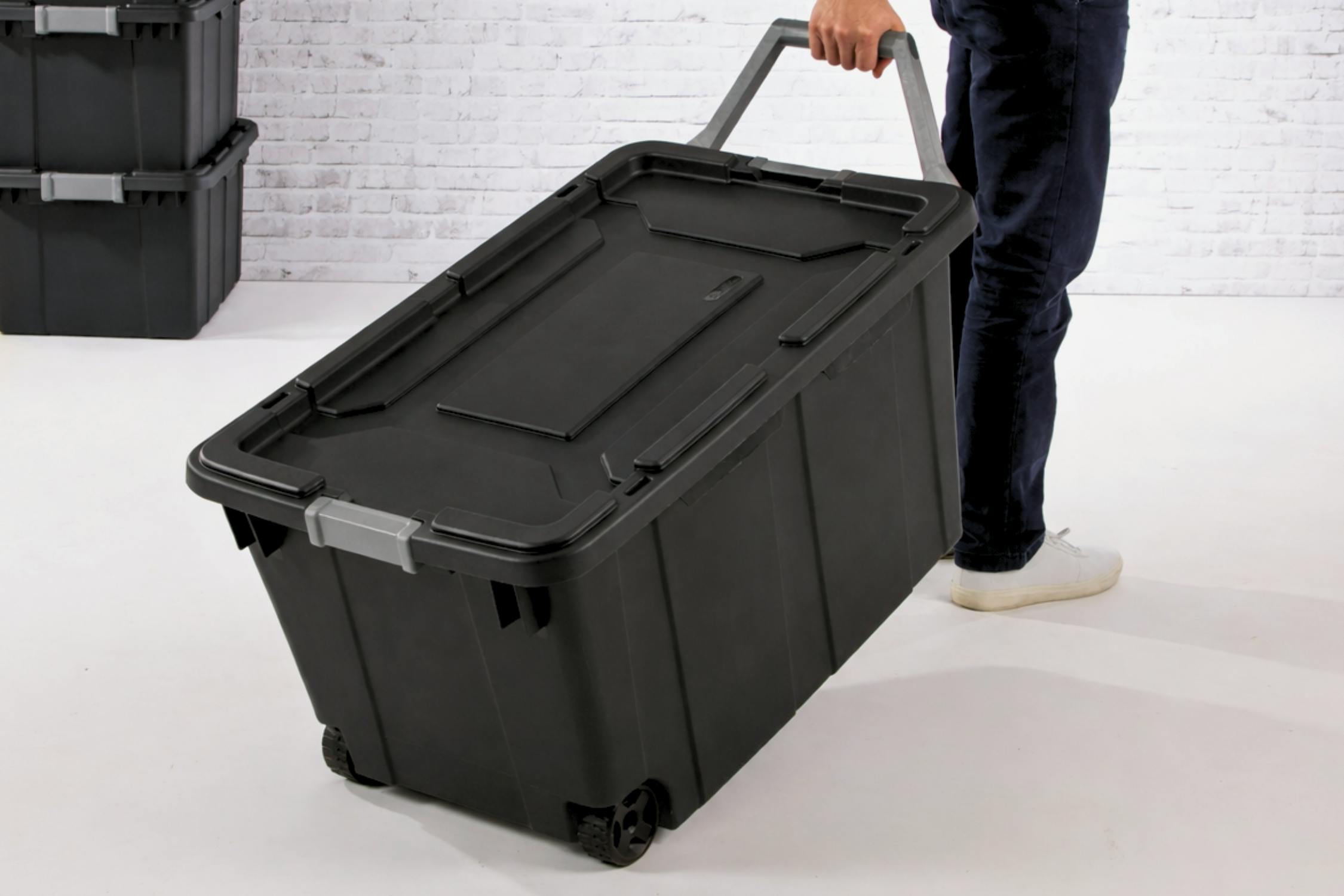 Walmart Sterililte wheeled storage bin 
